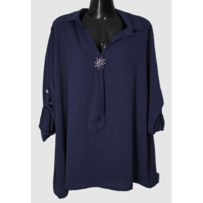 Μπλουζοπουκάμισο με Γραβάτα